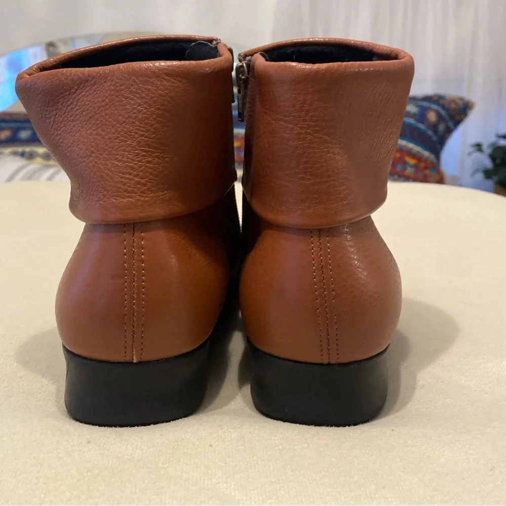Elegant Tan Ankle Booties